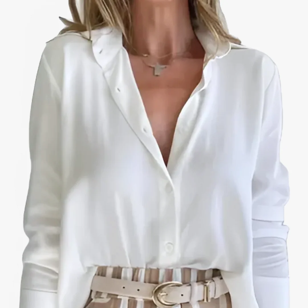 Elegantes Damen Hosenanzug Set aus Leinen - Image 2