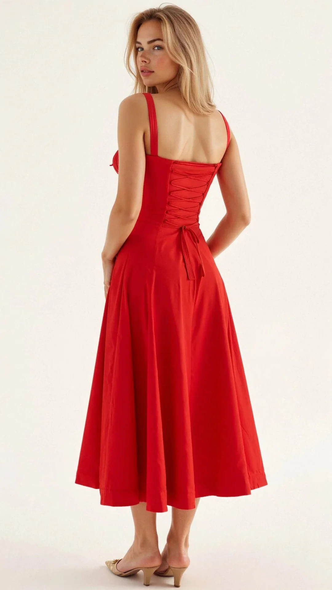 Elegantes Damen Korsett Sommerkleid | Midi - Image 6