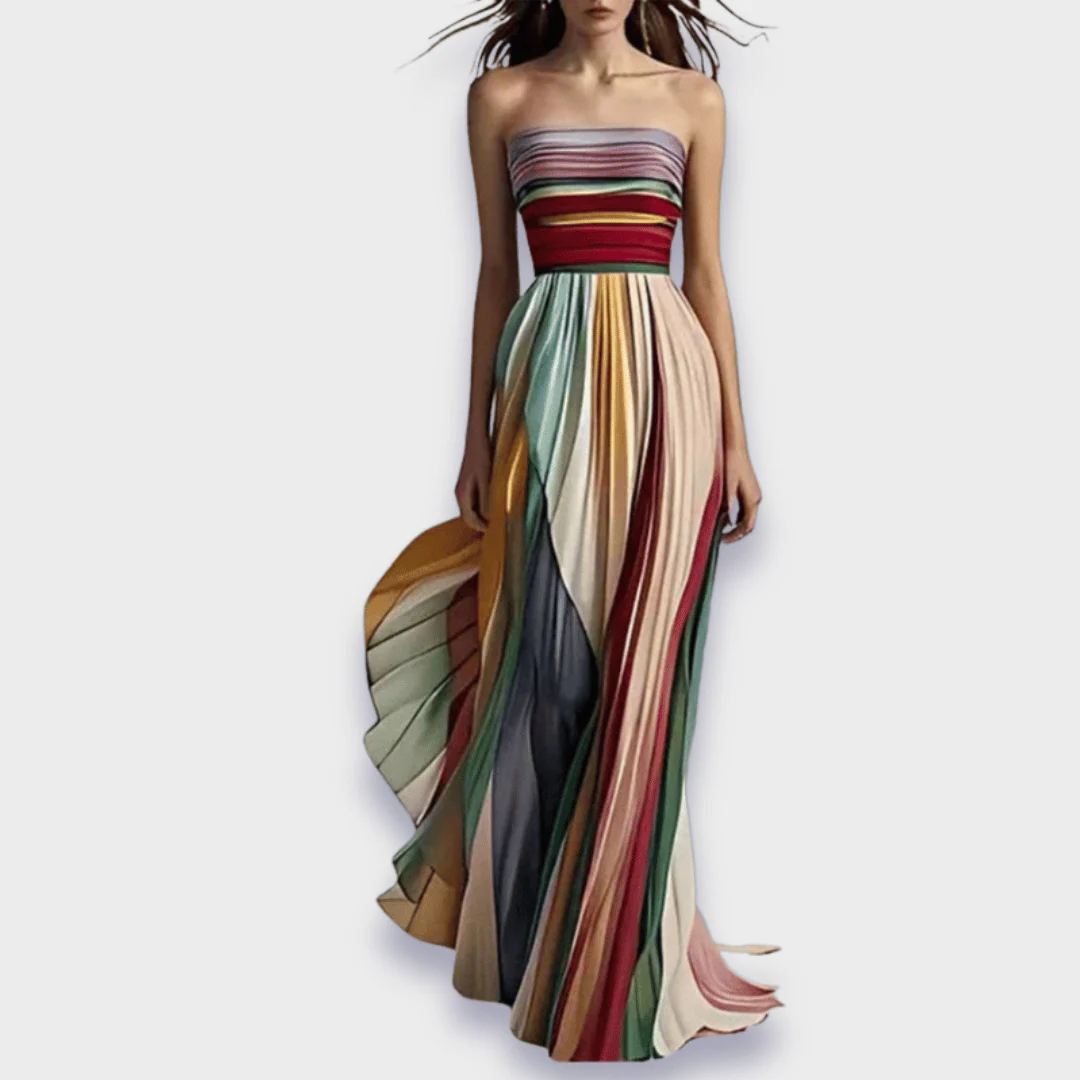 Elegantes Damen Maxikleid Handgefertigt Premium - Image 2
