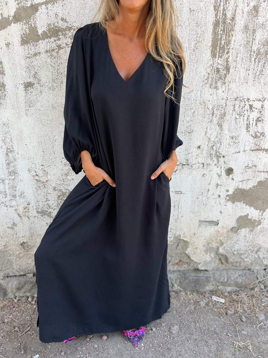 Elegantes Damen V-Ausschnitt Maxikleid - Image 13