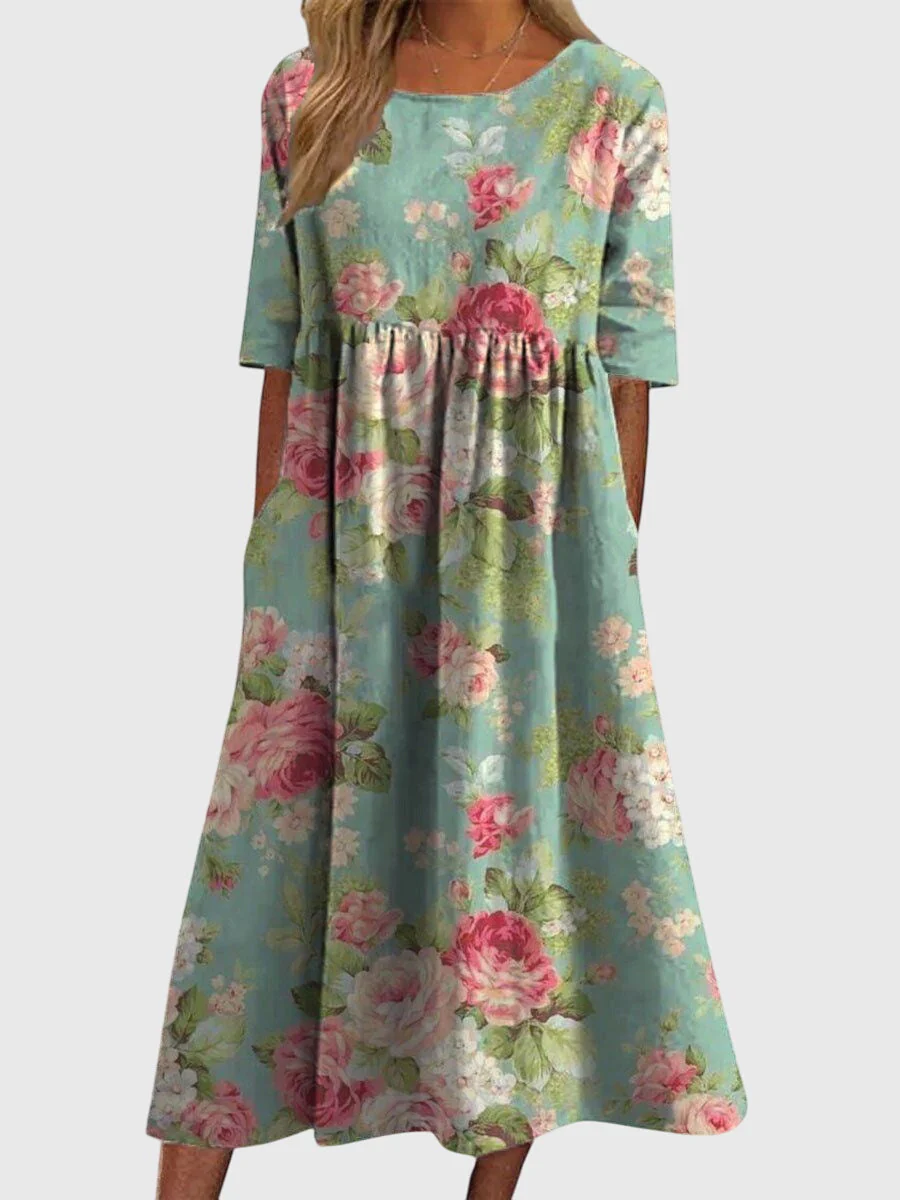 Elegantes Damenkleid für jeden Anlass – Fließende Silhouette und zeitloser Stil - Image 2