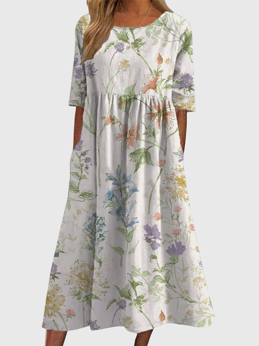 Elegantes Damenkleid für jeden Anlass – Fließende Silhouette und zeitloser Stil - Image 4