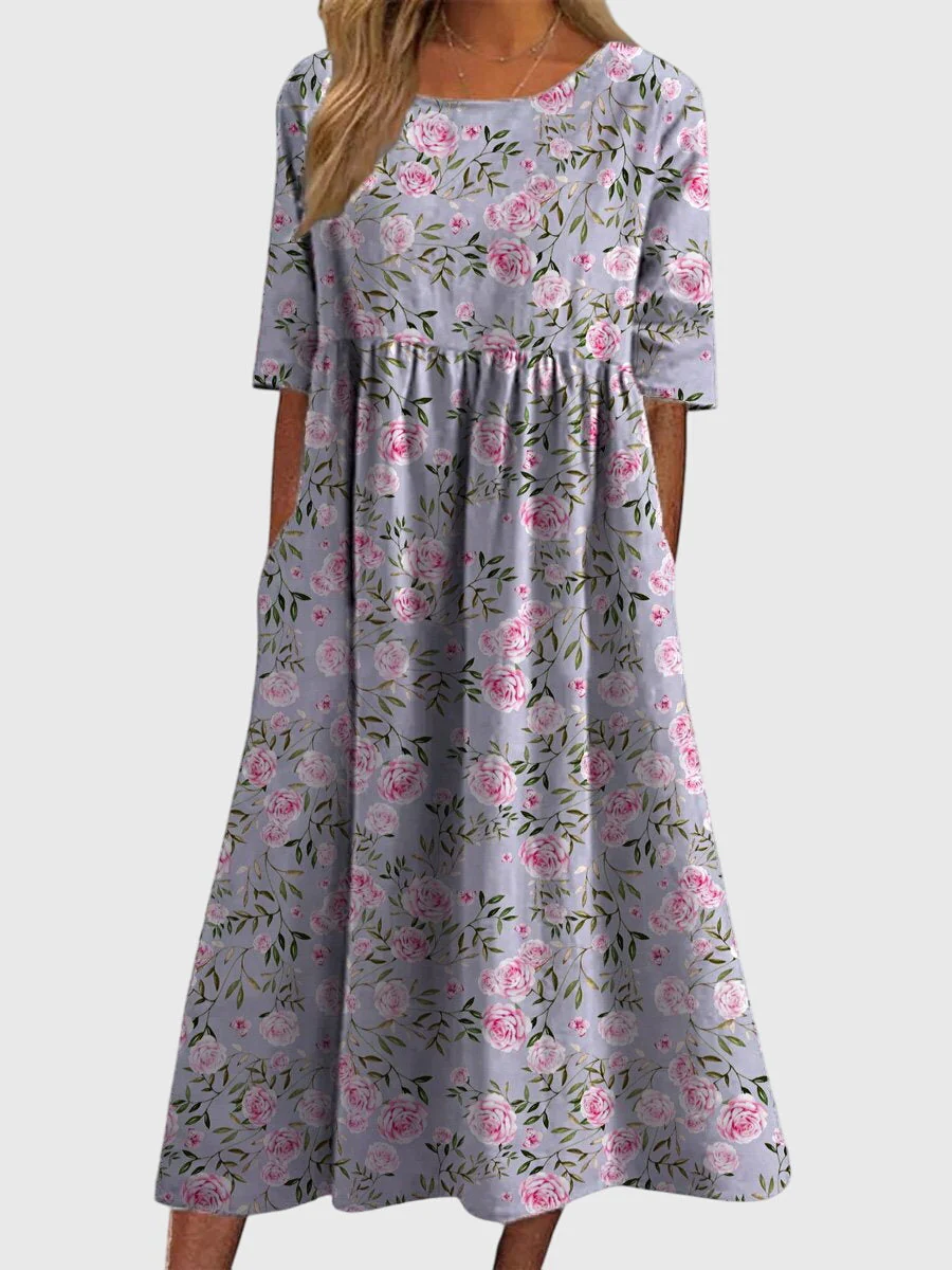 Elegantes Damenkleid für jeden Anlass – Fließende Silhouette und zeitloser Stil - Image 6