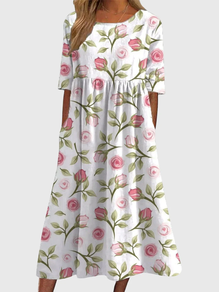 Elegantes Damenkleid für jeden Anlass – Fließende Silhouette und zeitloser Stil - Image 8