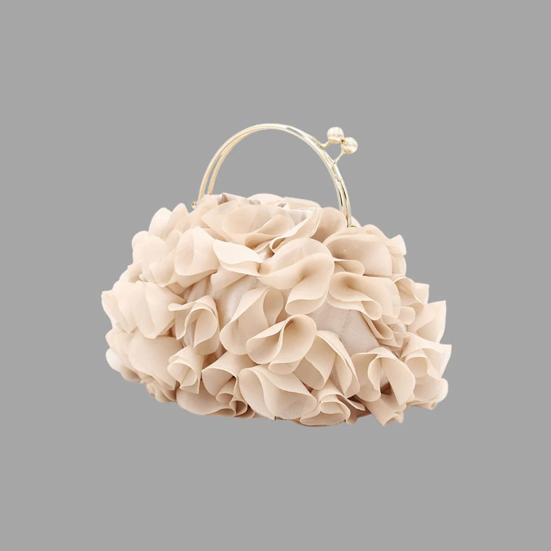 Elegantes Design: Vielseitige Damenhandtasche in Blütenform mit abnehmbarer Kette - Image 2