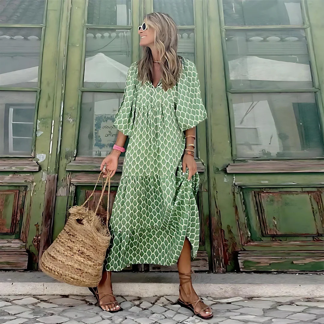 Elegantes Frühlingskleid Damen – Vielseitige Kleider für Jeden Anlass, Ideal für Brunch und Abendessen - Image 4