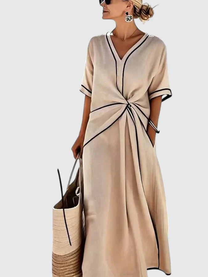 Elegantes Kleid Damen für den Sommer - Bequem und Vielseitig, Ideal für Jede Gelegenheit - Image 2