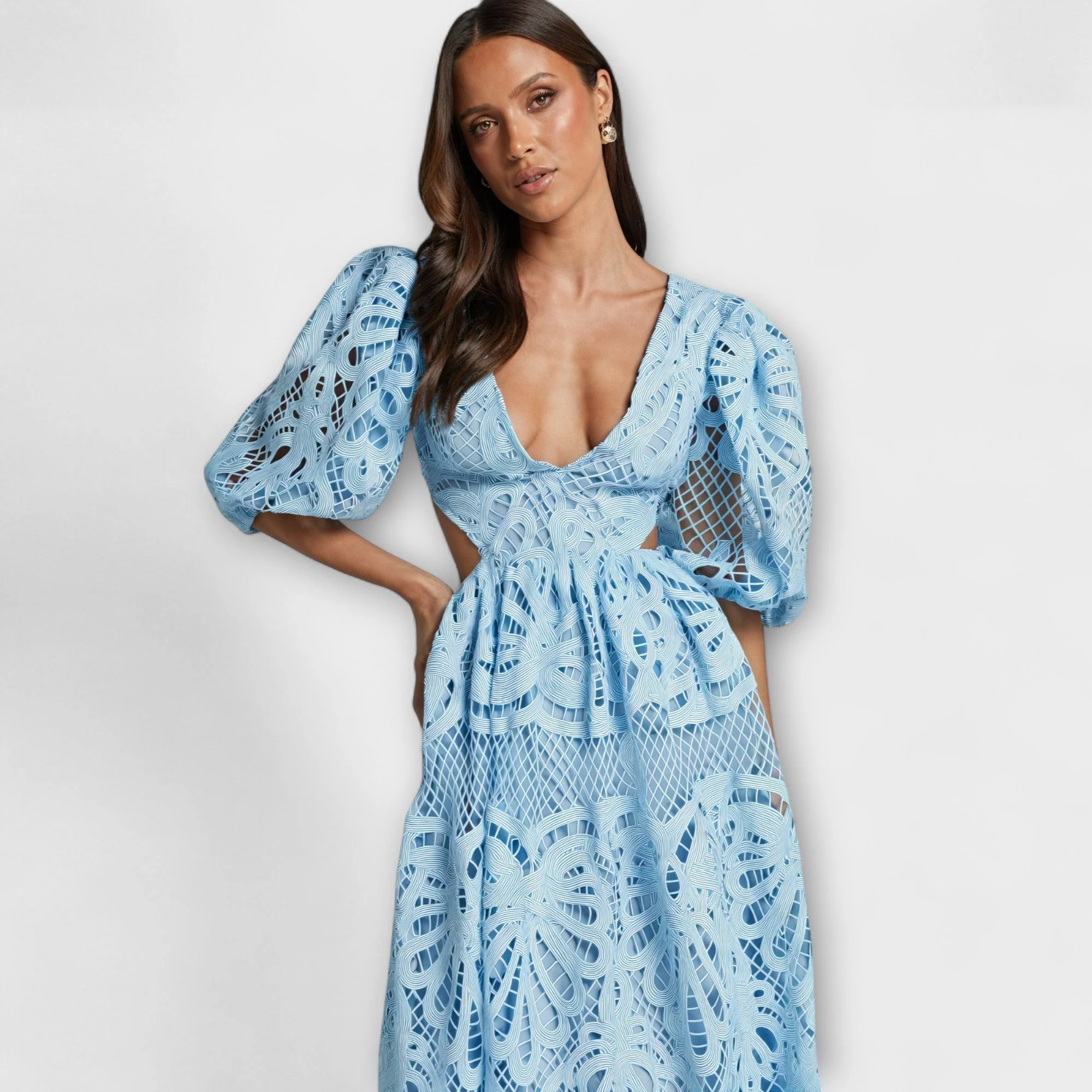 Elegantes Kleid mit feinen Akzenten - Image 3
