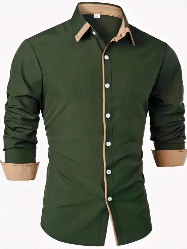 Elegantes Langarmhemd für Herren | Langarm - Image 2