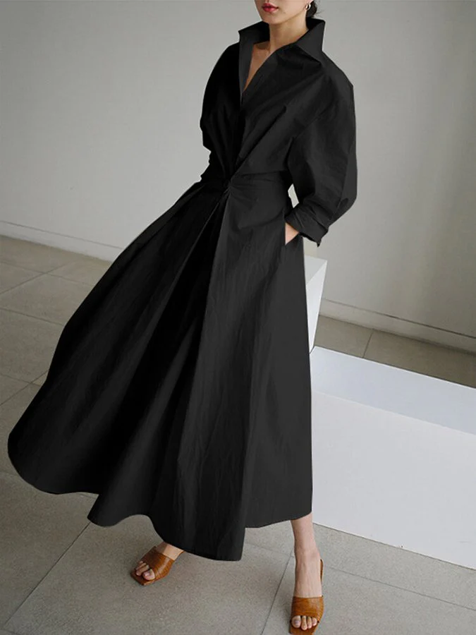 Elegantes langes Kleid für Damen – zeitlos und vielseitig - Image 3