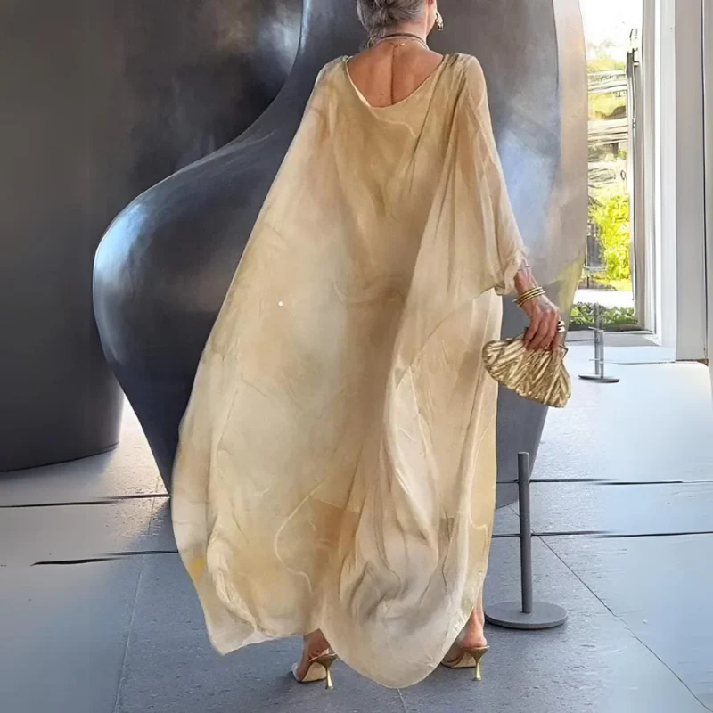 Elegantes langes Vintage-Kleid für Damen | Maxi - Image 3