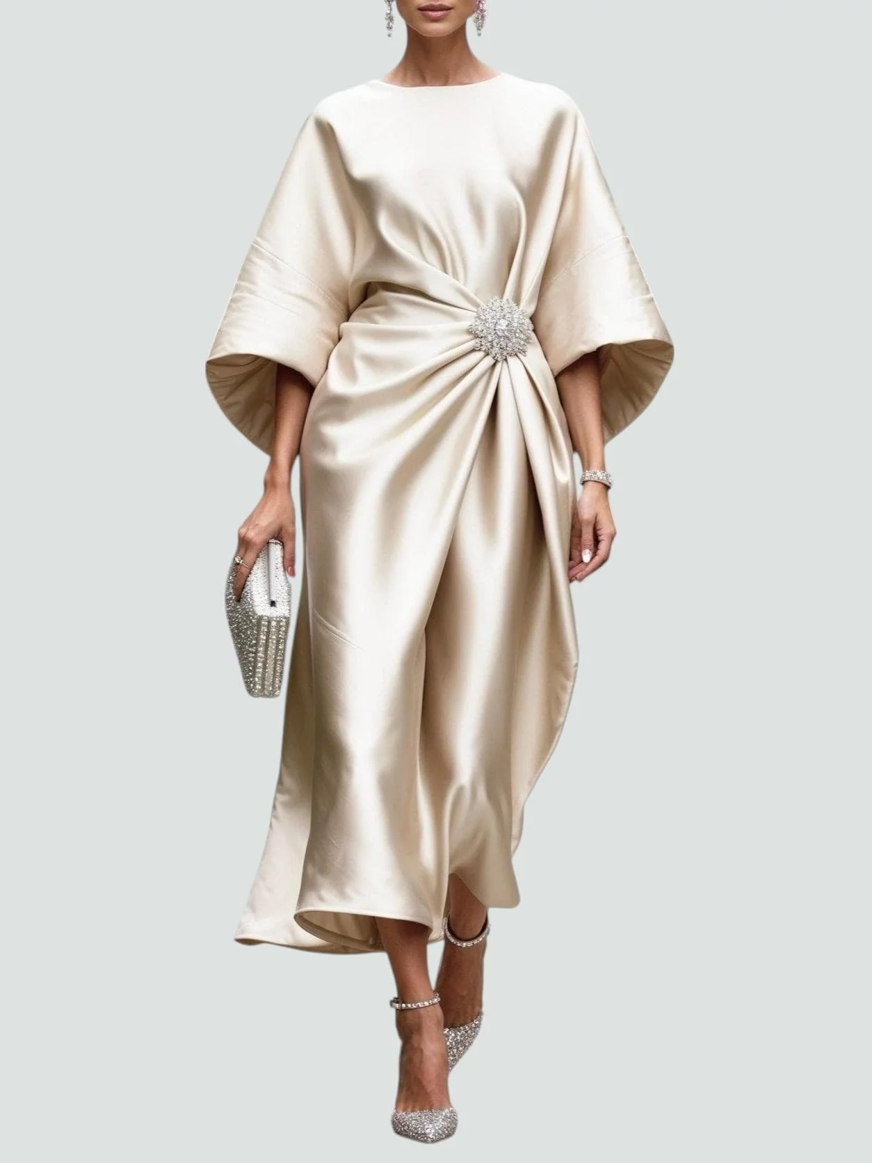 Elegantes Maxi Kleid für Frauen – Zeitloser Stil für besondere Anlässe - Image 6