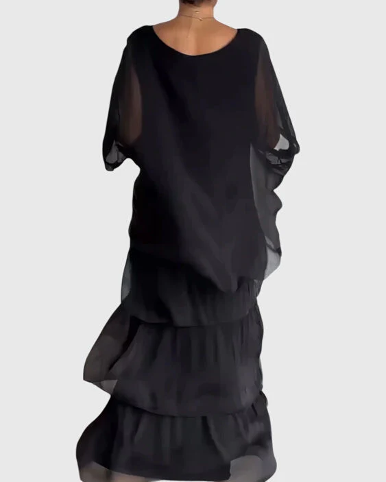 Elegantes Maxikleid für Frauen | Fließendes Sommerkleid für besondere Anlässe