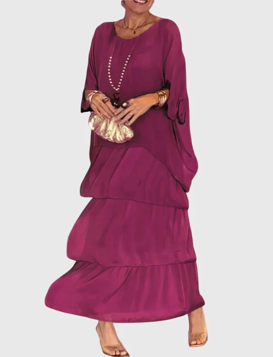 Elegantes Maxikleid für Frauen | Fließendes Sommerkleid für besondere Anlässe - Image 10