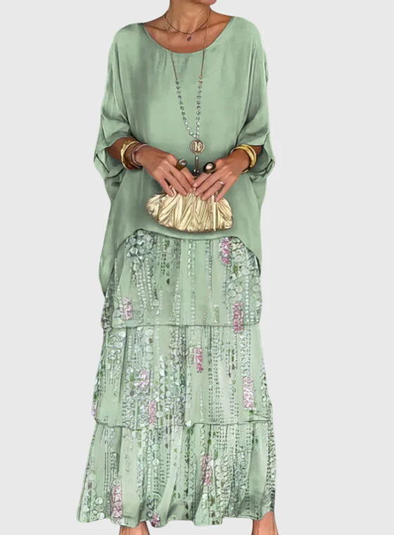 Elegantes Maxikleid für Frauen | Fließendes Sommerkleid für besondere Anlässe - Image 11