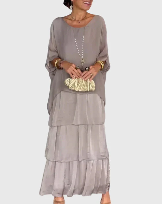 Elegantes Maxikleid für Frauen | Fließendes Sommerkleid für besondere Anlässe - Image 8