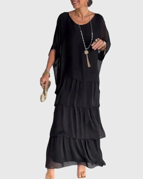 Elegantes Maxikleid für Frauen | Fließendes Sommerkleid für besondere Anlässe - Image 9
