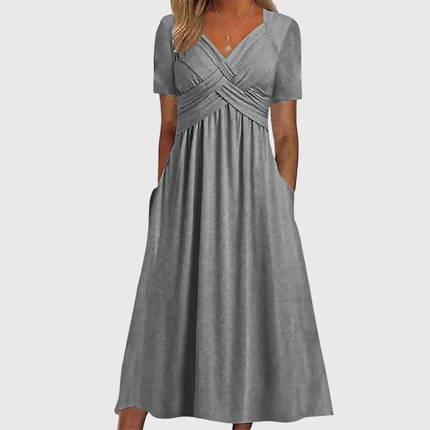 Elegantes Midikleid für Frauen mit Bauchkontrolle – Perfekt für jeden Anlass - Image 3