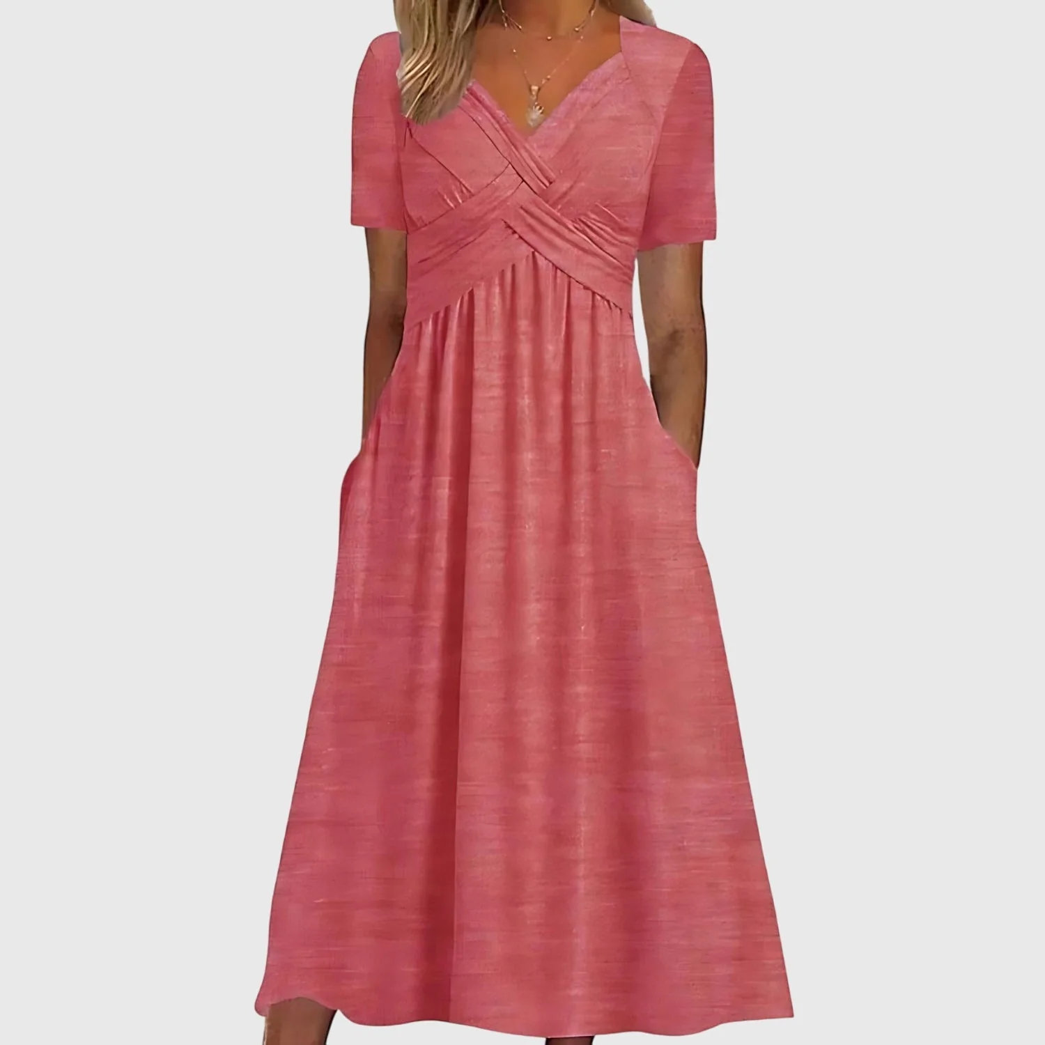 Elegantes Midikleid für Frauen mit Bauchkontrolle – Perfekt für jeden Anlass - Image 4