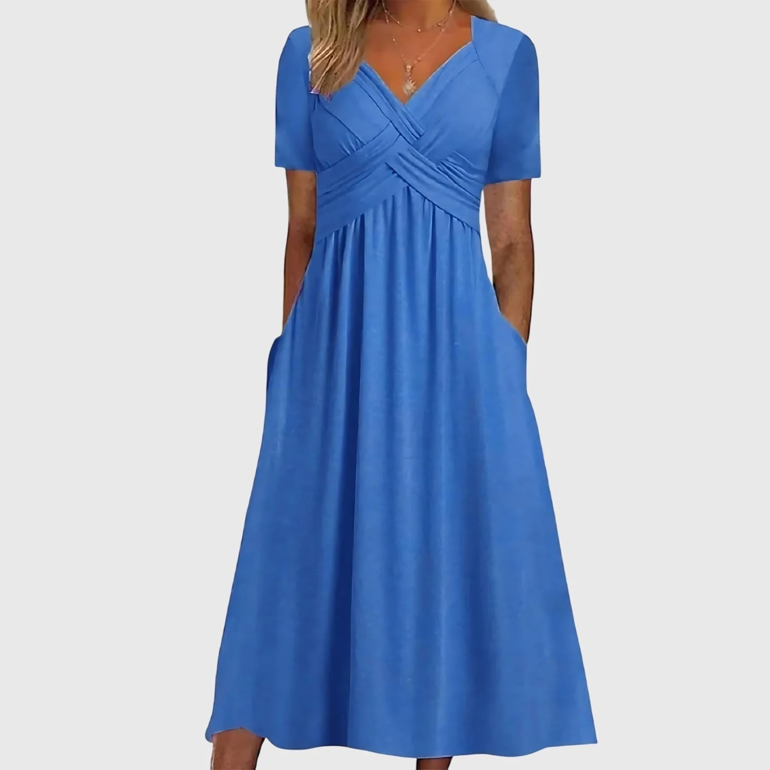 Elegantes Midikleid für Frauen mit Bauchkontrolle – Perfekt für jeden Anlass - Image 5