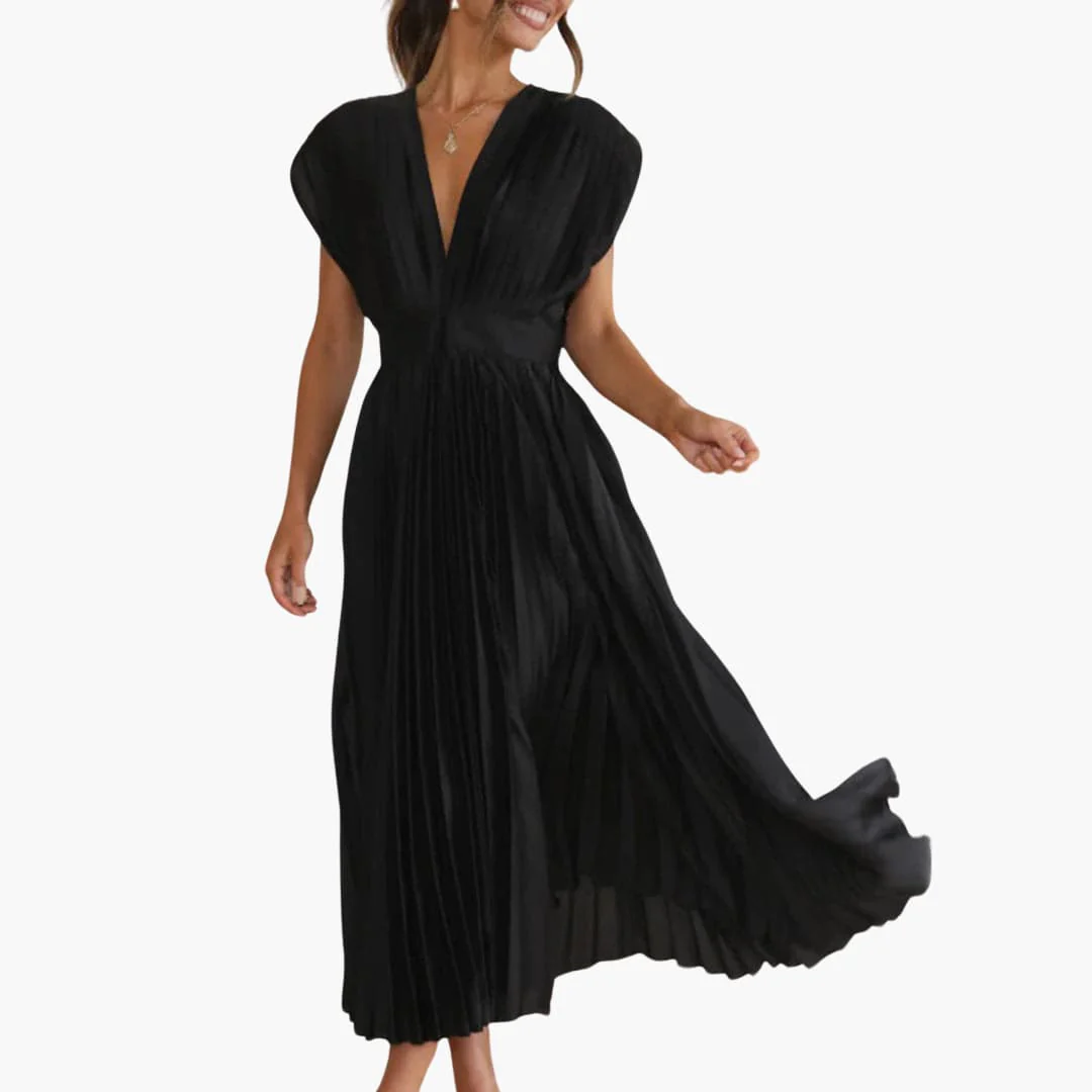 Elegantes Midikleid mit V-Ausschnitt - Damen Abendmode Farfetch - Image 11