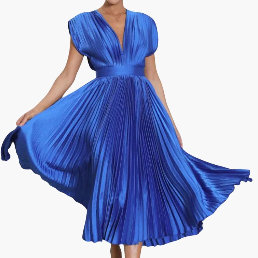 Elegantes Midikleid mit V-Ausschnitt - Damen Abendmode Farfetch - Image 13