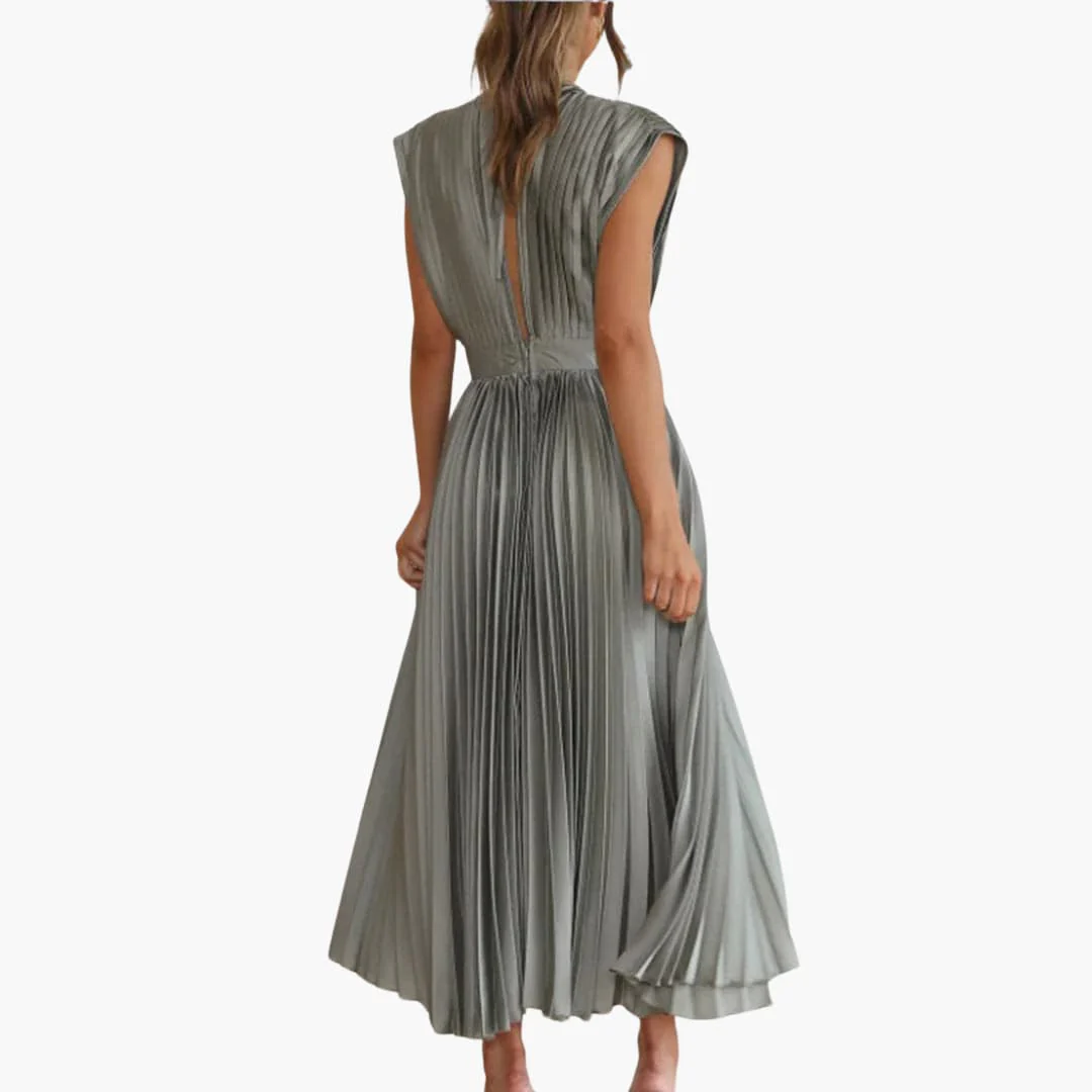 Elegantes Midikleid mit V-Ausschnitt - Damen Abendmode Farfetch - Image 18