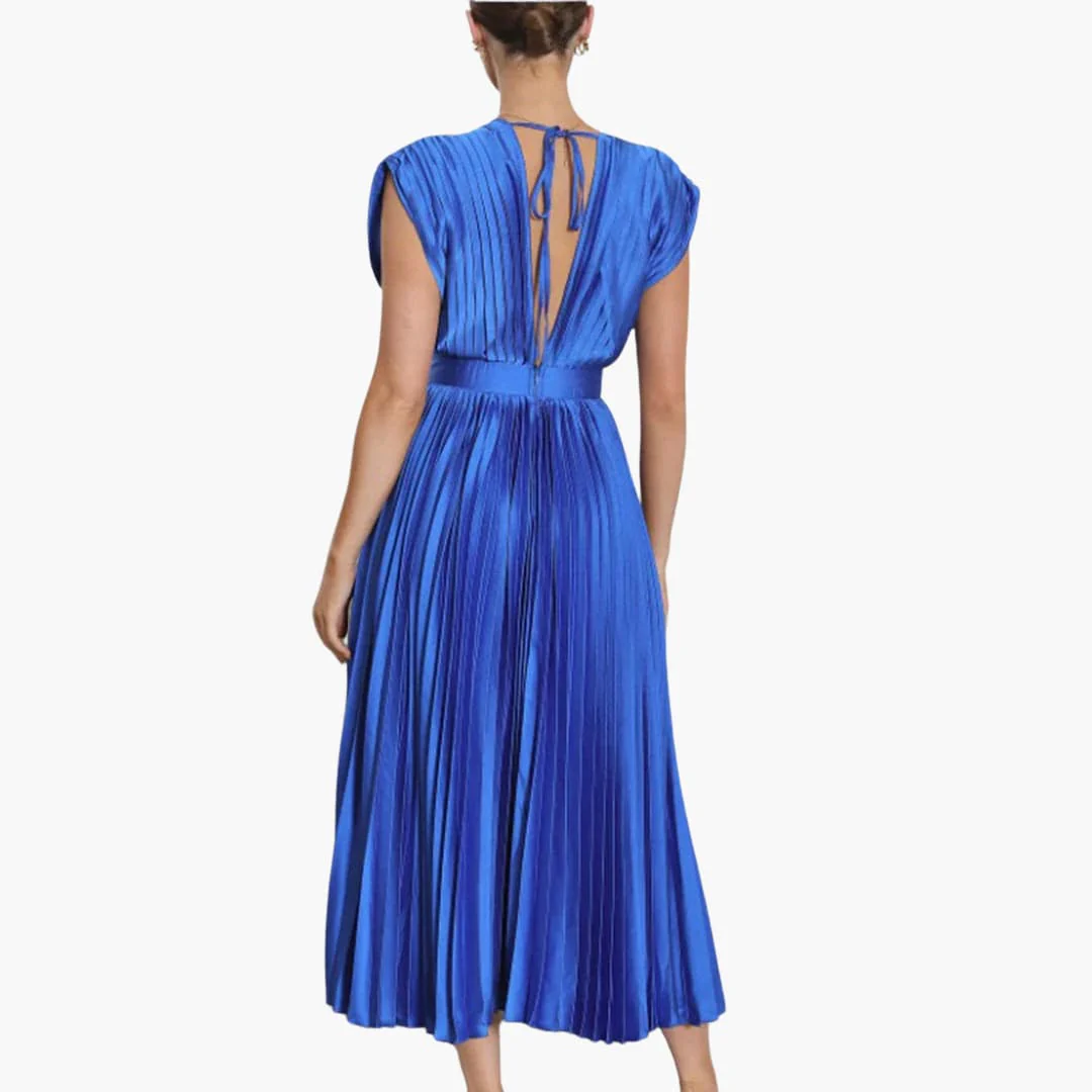 Elegantes Midikleid mit V-Ausschnitt - Damen Abendmode Farfetch - Image 3