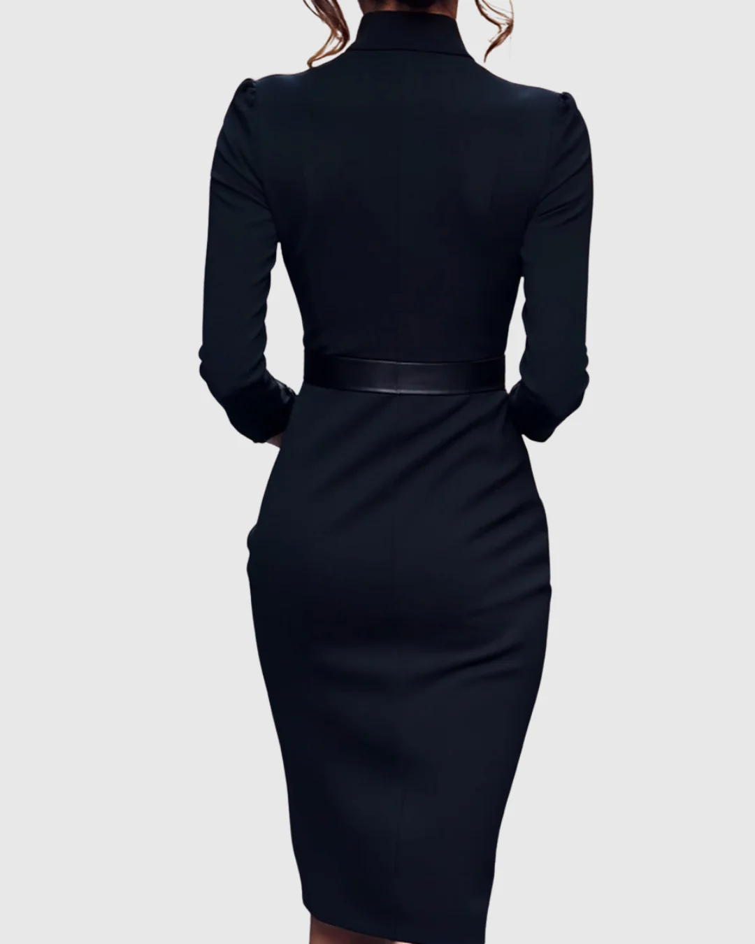 Elegantes Midikleid mit Wickelausschnitt für Damen - Vielseitig und Stilvoll - Image 5