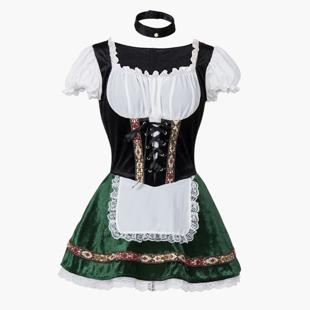 Elegantes Mini Dirndl kleid für Damen - Oktoberfest 2025 - Image 2
