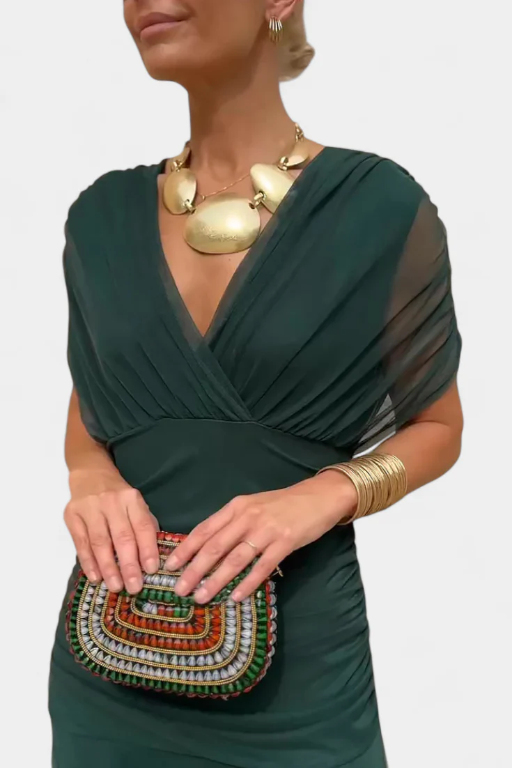 Elegantes Schulterfreies Langes Abendkleid für Frauen – Zeitlose Eleganz für Besondere Anlässe - Image 11