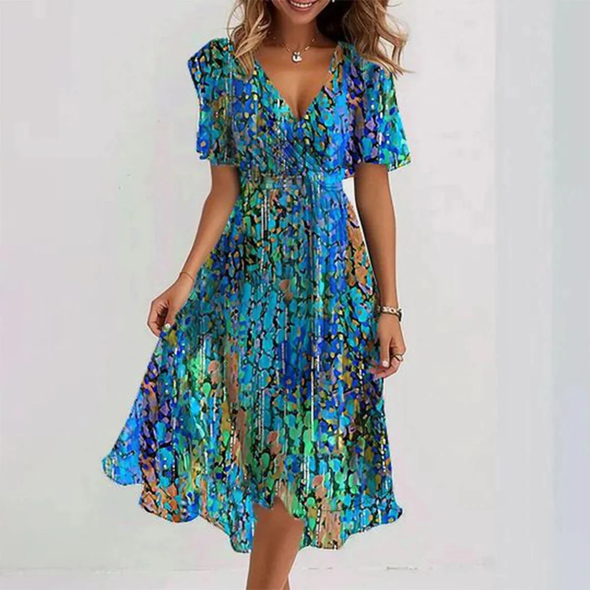 Elegantes Sommerkleid für Damen – Leicht und Vielseitig für warme Tage - Image 2