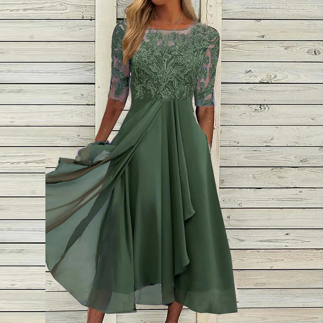 Elegantes Sommerkleid mit schmeichelhafter Passform - Resi - Image 2