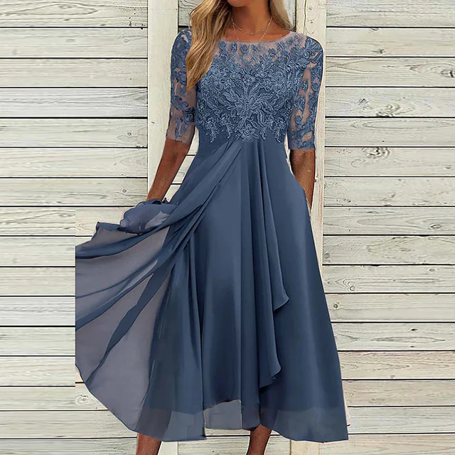 Elegantes Sommerkleid mit schmeichelhafter Passform - Resi - Image 3