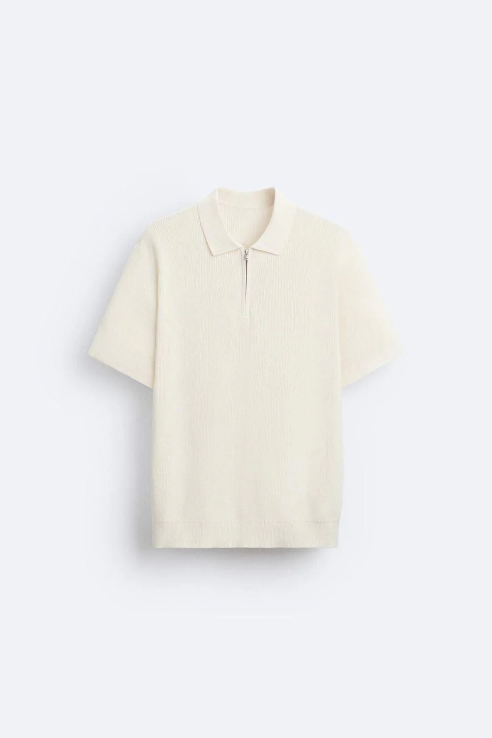 Elegantes Strickpolo mit Reißverschluss - Image 7