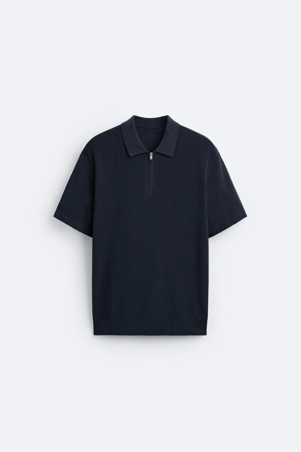 Elegantes Strickpolo mit Reißverschluss - Image 8