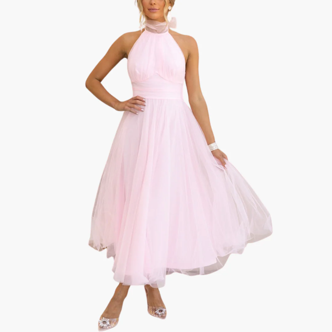 Elegantes Tüllkleid für Damen - Perfekt für festliche Anlässe - Image 2