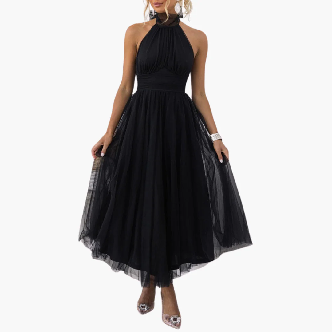 Elegantes Tüllkleid für Damen - Perfekt für festliche Anlässe - Image 5