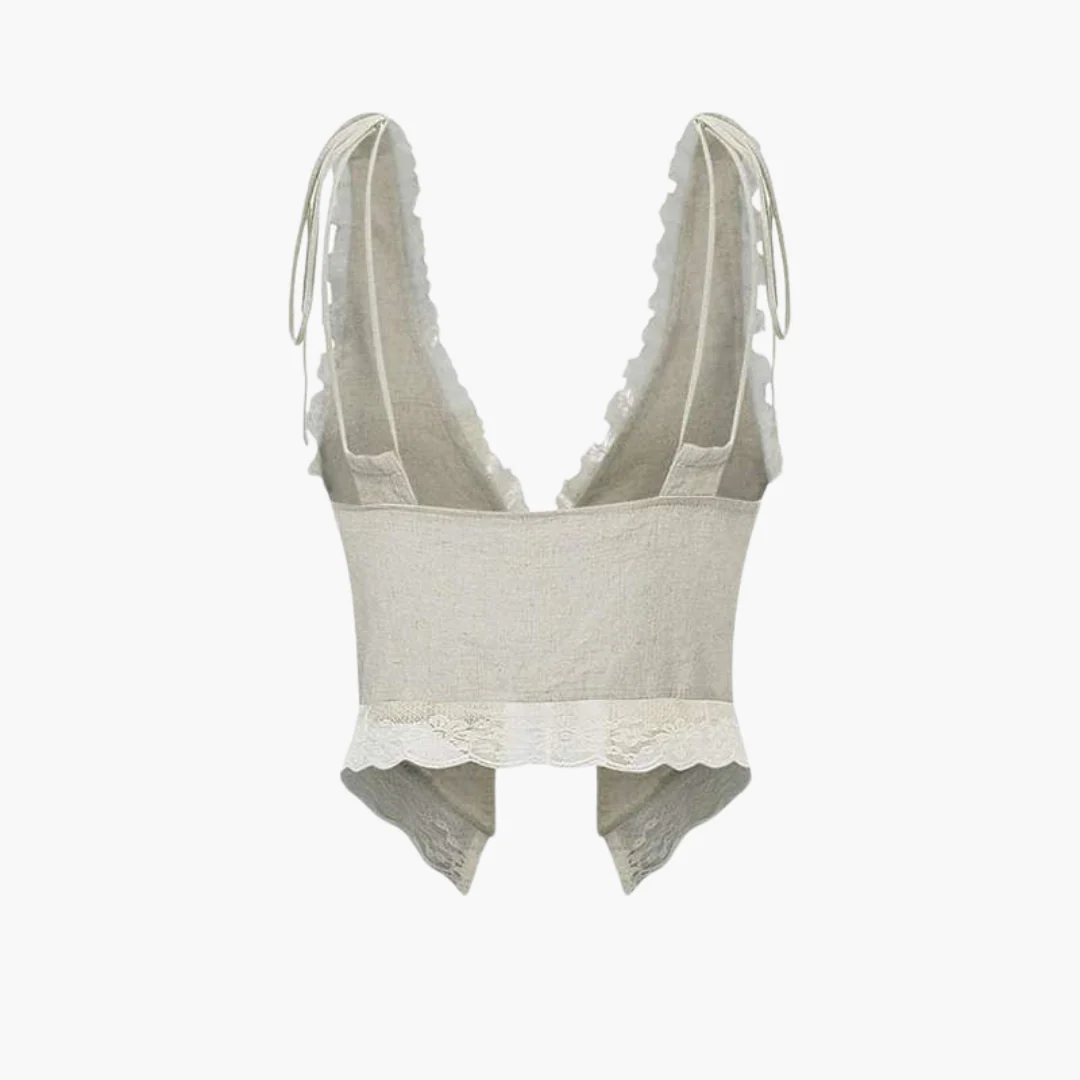 Elegantes V-Ausschnitt Top - Damen Oberteil für den Sommer - Image 4