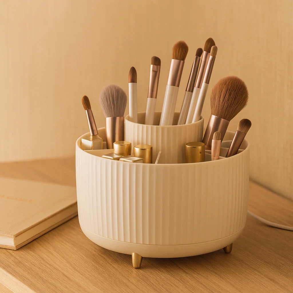 ElegantSpin 360° Drehbarer Organizer – Kosmetik Aufbewahrung - Image 2