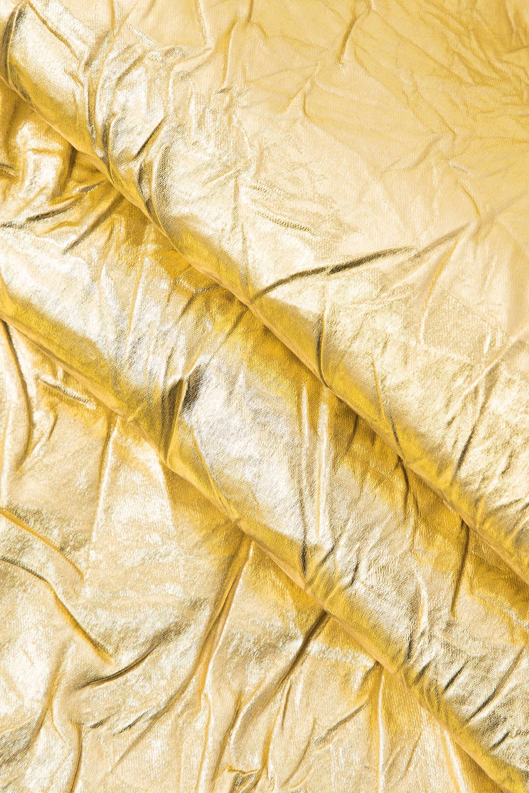 Elfriede | Glänzender Metallic-Midirock mit Crinkle-Effekt und elastischem Bund - Image 4