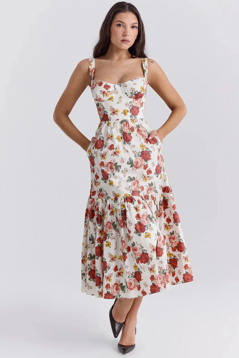 Elia | Midi Kleid - Image 6