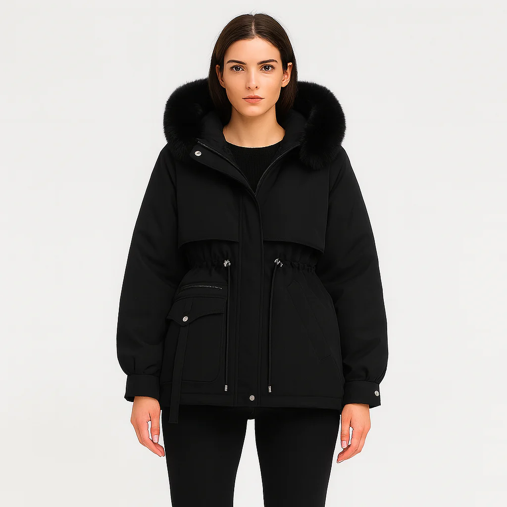 Éliane | Eleganter Winterparka aus Kunstfell - Image 2