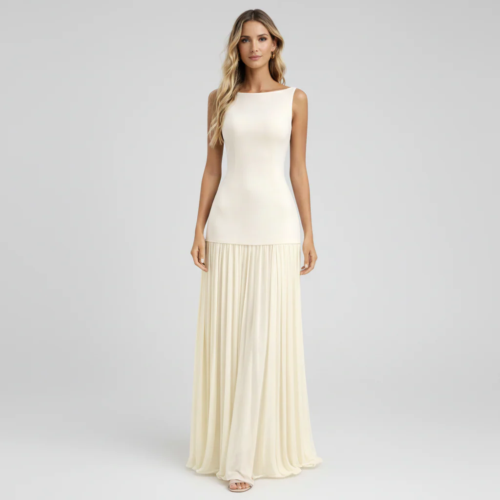 Elina | Damen Elegantes Plissee Maxi Kleid Formell – Plissee Maxi Elegant 2026 - Image 7
