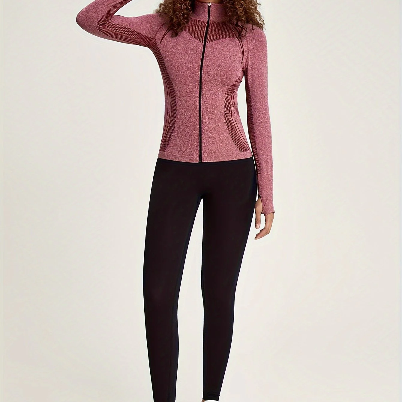 Elisa | Nahtlose Sportjacke mit Reißverschluss - Image 6
