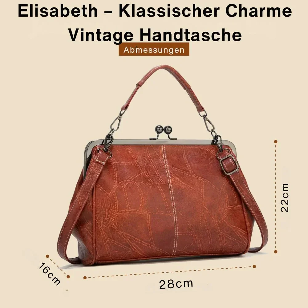 Elisabeth – Klassischer Charme Vintage Handtasche - Image 4