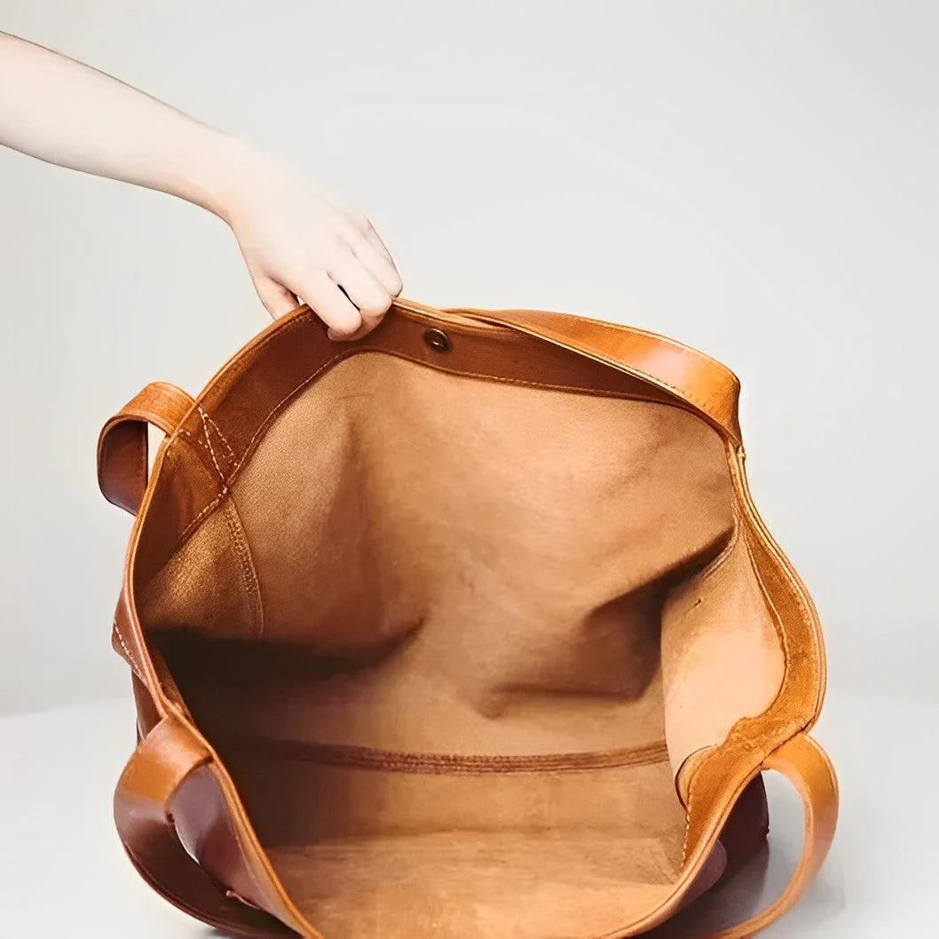 Élise | Retro Leder Tasche - Image 3