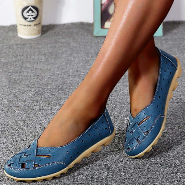 Elisette – Atmungsaktive Damen-Loafer mit Cut-Out - Image 4