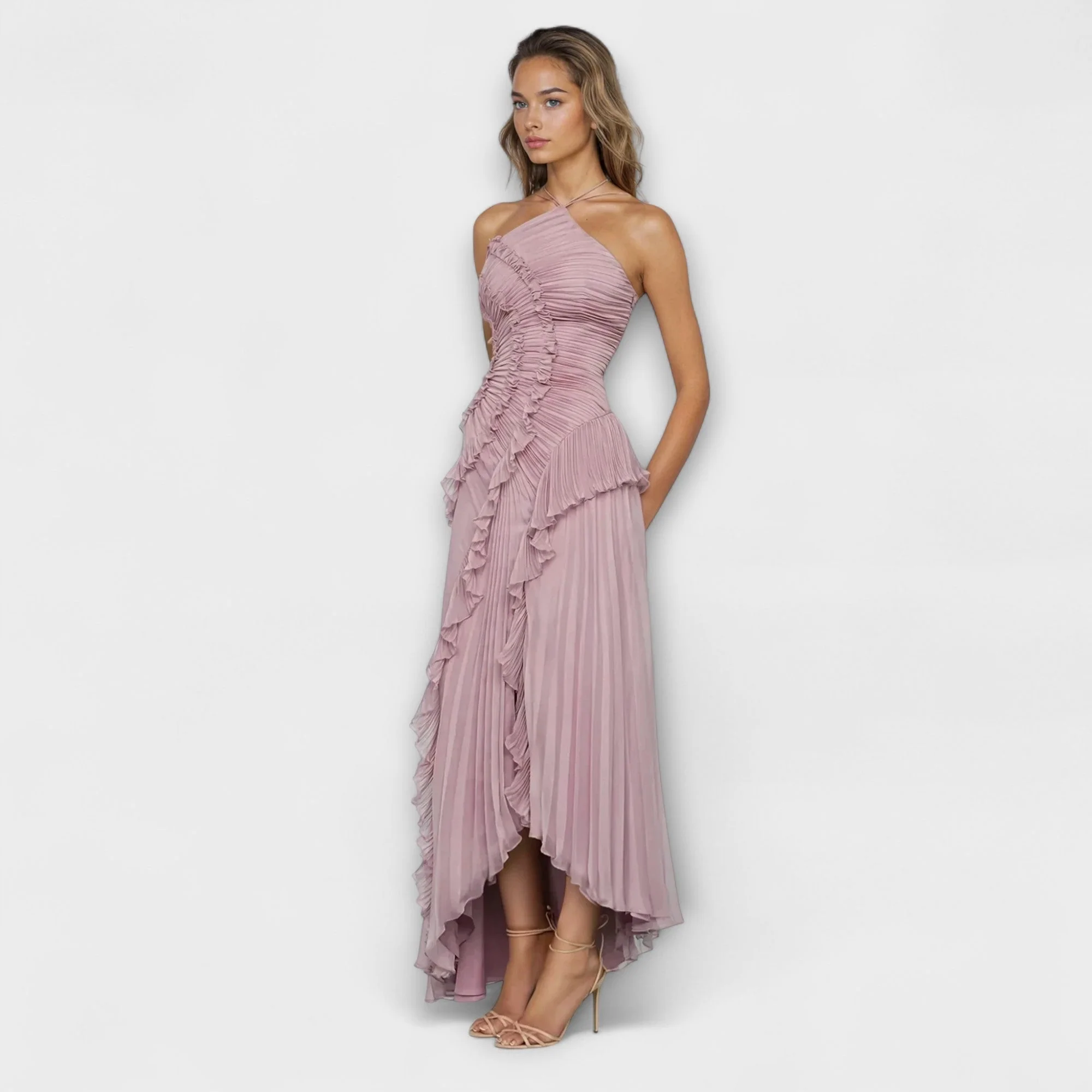 Elisia - Stilvolles ärmelloses Maxikleid - Image 2