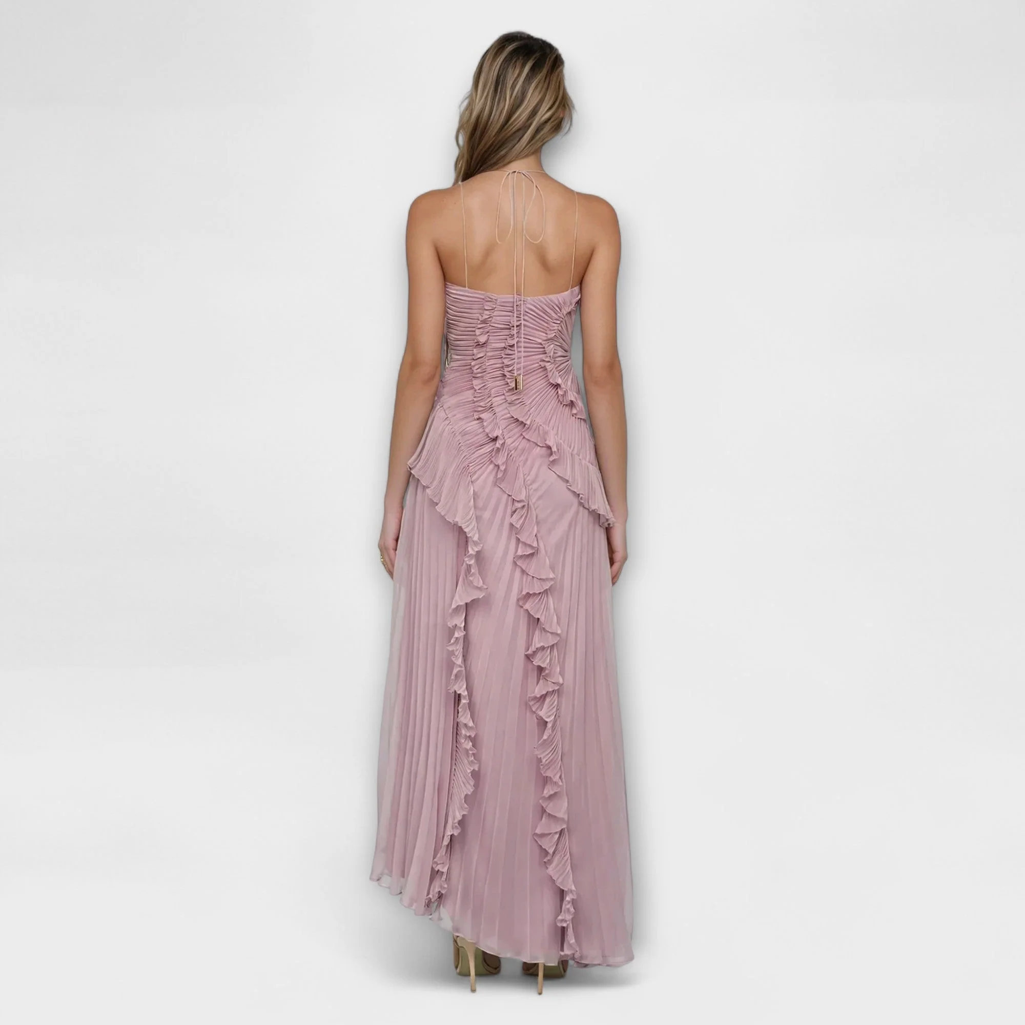 Elisia - Stilvolles ärmelloses Maxikleid - Image 3